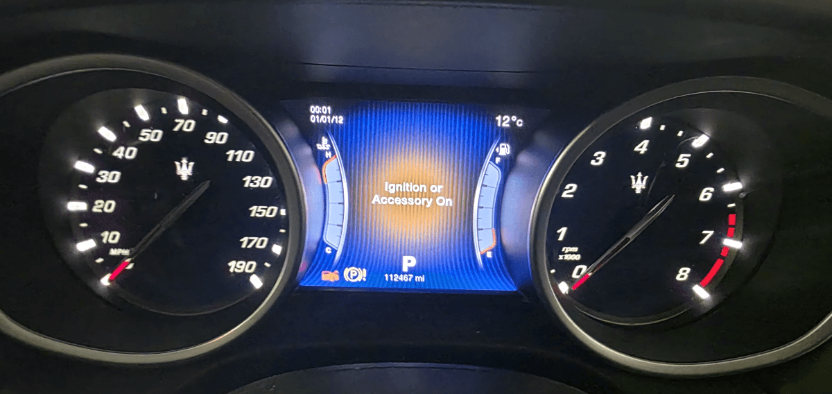 MASERATI 670030639 Instrument Cluster MASERATI GHIBLI III (M157) (2013-2023)