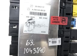 MERCEDES-BENZ 05045117 Fuse box MERCEDES-BENZ SL-CLASS (R230) (2001-2012) — thumbnail 4