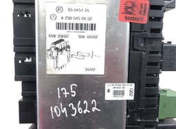 MERCEDES-BENZ 10091518 Fuse box MERCEDES-BENZ SL-CLASS (R230) (2001-2012) — thumbnail 4