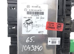 MERCEDES-BENZ 10091518 Fuse box MERCEDES-BENZ SL-CLASS (R230) (2001-2012) — thumbnail 4