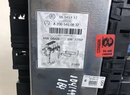 MERCEDES-BENZ 05045117 Fuse box MERCEDES-BENZ SL-CLASS (R230) (2001-2012) — thumbnail 5