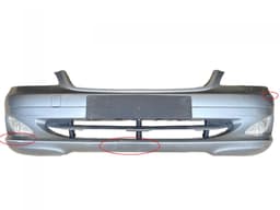MERCEDES-BENZ A2218800040 Front Bumper MERCEDES-BENZ S-CLASS (W221) (2005-2013) — thumbnail 1
