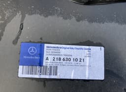 MERCEDES-BENZ A2186301021 Fender Rear Right MERCEDES-BENZ CLS (C218) (2011-2017) — thumbnail 4