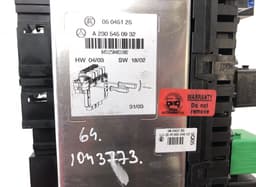 MERCEDES-BENZ 10091518 Fuse box MERCEDES-BENZ SL-CLASS (R230) (2001-2012) — thumbnail 4