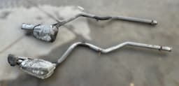 MERCEDES-BENZ 2194911200 2194911100 Exhaust rear silencer (muffler) MERCEDES-BENZ CLS (C219) (2004-2010) — thumbnail 1
