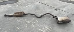 SUBARU 44200AL030 44300AL020 Exhaust system complete SUBARU LEGACY VI / Outback (2014-2019) — thumbnail 1