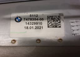 BMW 51127478354 51127478353 7478354-05 7478353-05 14329910 0001913004 14329910 0001913004 Exhausts, other BMW 7 (G11, G12) (2015-2022) — thumbnail 4