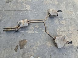 AUDI 4G0253411 4G0253181AC Exhaust rear silencer (muffler) AUDI A6 / A6 ALLROAD (C7, 4G) (2010-2018) — thumbnail 1