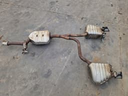 AUDI 4H0253691H 1K0253141P Exhaust rear silencer (muffler) AUDI Q5 (8R) (2008-2016) — thumbnail 1