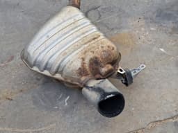 AUDI 4H0253691H 1K0253141P Exhaust rear silencer (muffler) AUDI Q5 (8R) (2008-2016) — thumbnail 8