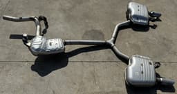 AUDI 8W0253411 8W5253611A 8W5253612A Exhaust system complete AUDI A4 (8W, B9) (2015-) — thumbnail 1