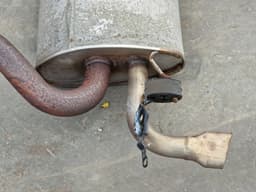 VOLVO 31392526 31392527 31336404 Exhaust rear silencer (muffler) VOLVO XC60 I (2008-2017) — thumbnail 4
