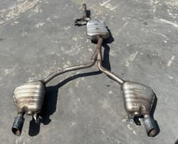 AUDI 8K0253411AC 8K0119J Exhaust rear silencer (muffler) AUDI A5 (B8) (2007-2016) — thumbnail 1