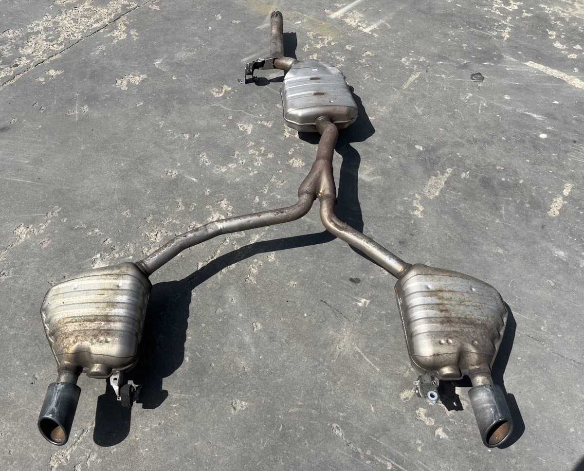AUDI 8K0253411AC 8K0119J Exhaust rear silencer (muffler) AUDI A5 (B8) (2007-2016)