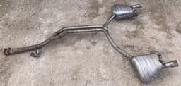 AUDI 8K0253611B0 8K0253611BF Exhaust rear silencer (muffler) AUDI A6 / A6 ALLROAD (C6, 4F) (2004-2011) — thumbnail 1
