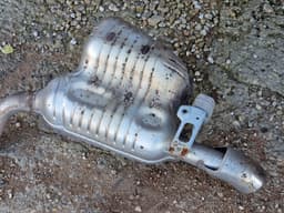 AUDI 4F0253409J Exhaust rear silencer (muffler) AUDI A6 / A6 ALLROAD (C6, 4F) (2004-2011) — thumbnail 3