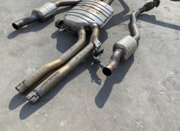 AUDI 4G0253409C 4G0253609AC 4G0253610AC 4G0254300F 4G0254350F Exhaust system complete AUDI A6 / A6 ALLROAD (C7, 4G) (2010-2018) — thumbnail 4