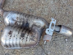 AUDI 4F0253409J Exhaust rear silencer (muffler) AUDI A6 / A6 ALLROAD (C6, 4F) (2004-2011) — thumbnail 2
