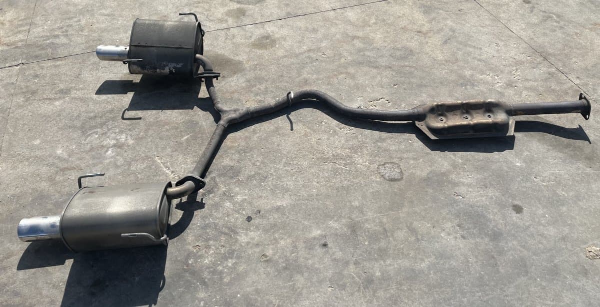 SUBARU 44200VA080 44300VA150 44300VA140 Exhaust system complete SUBARU LEVORG I (VM) (2015-2020)