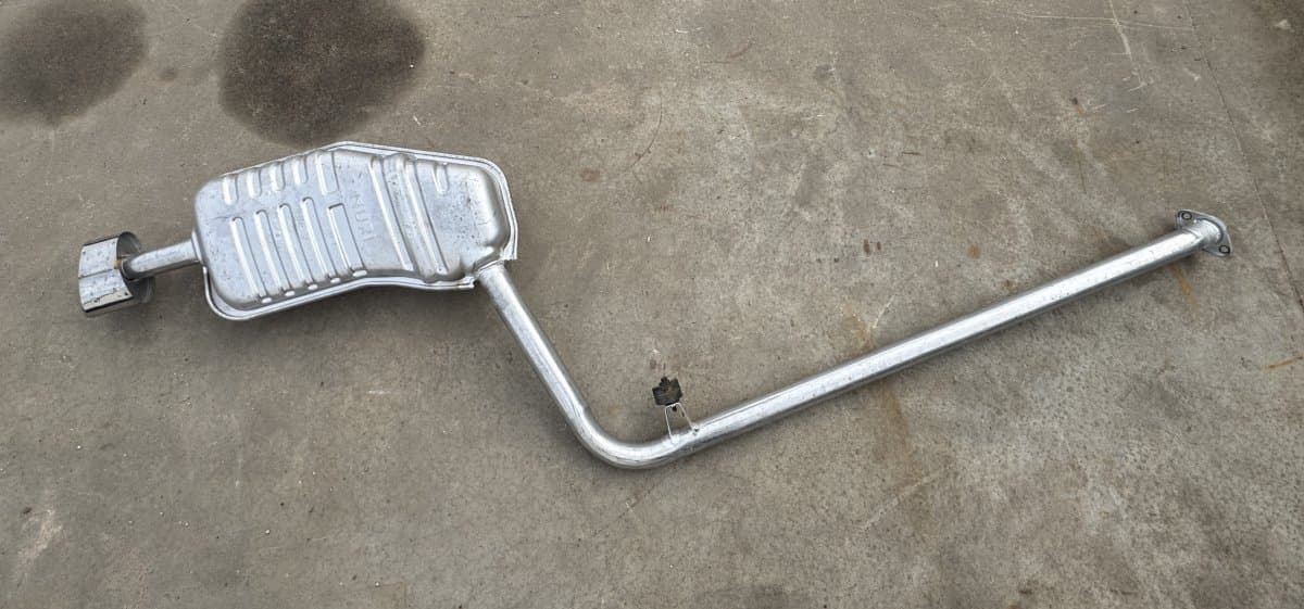 KIA 287102T000 Exhaust rear silencer (muffler) KIA OPTIMA III (TF) (2010-2015)