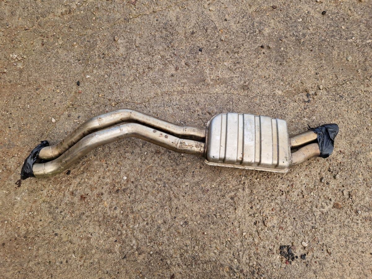 BMW 18100026767 Exhaust rear silencer (muffler) BMW 3 (E46) (1998-2005)