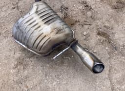 AUDI 4F0253611AA 4F0253612AA Exhaust rear silencer (muffler) AUDI A6 / A6 ALLROAD (C6, 4F) (2004-2011) — thumbnail 6