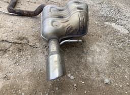 AUDI 4F0253611AA 4F0253612AA Exhaust rear silencer (muffler) AUDI A6 / A6 ALLROAD (C6, 4F) (2004-2011) — thumbnail 3