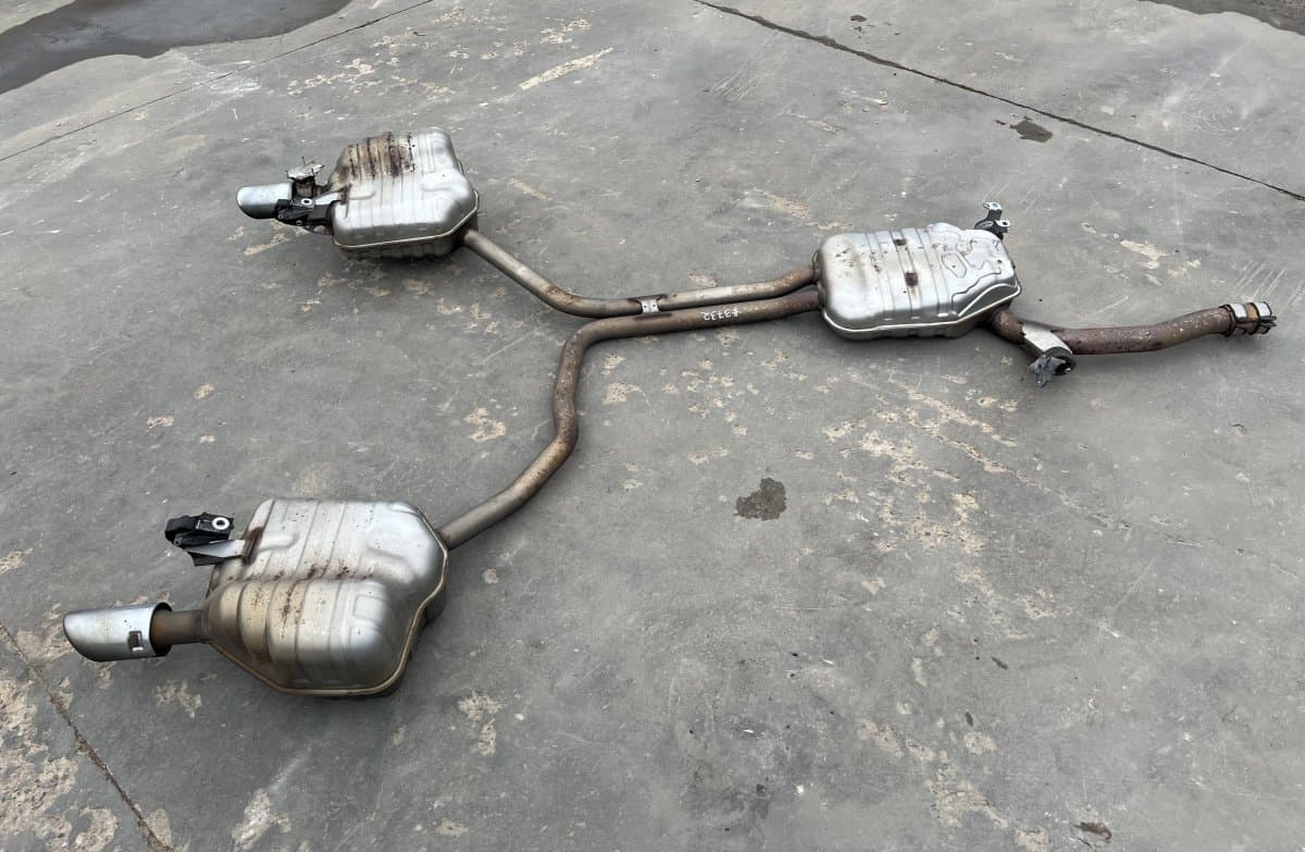 AUDI 4GD253411B Exhaust rear silencer (muffler) AUDI A6 / A6 ALLROAD (C7, 4G) (2010-2018)