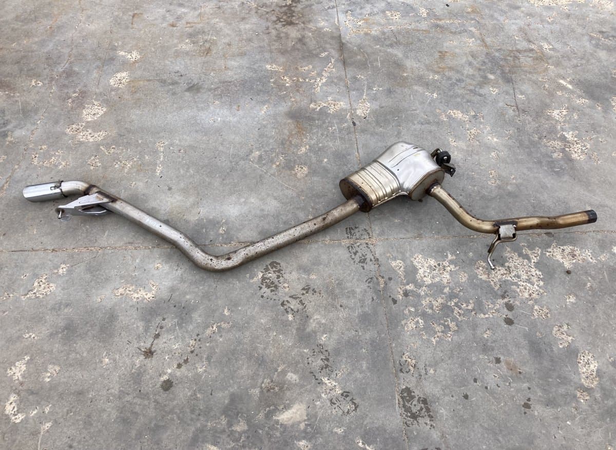 AUDI 8W0253411D 8W0119C Exhaust system complete AUDI A4 (8W, B9) (2015-)