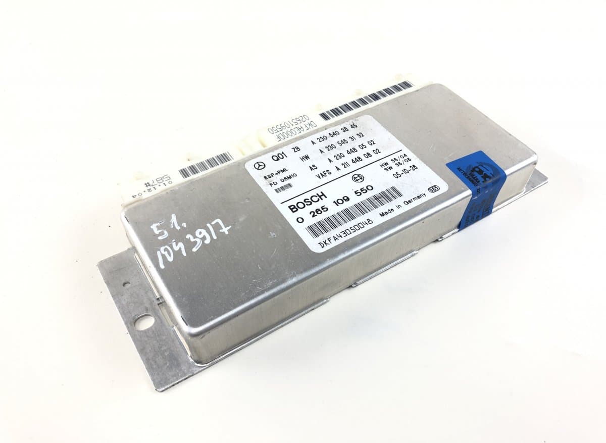 MERCEDES-BENZ 0265109550 ESP control unit MERCEDES-BENZ SL-CLASS (R230) (2001-2012)