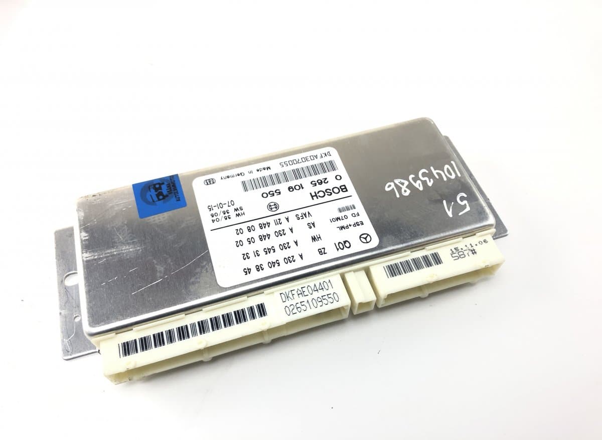 0265109550 ESP control unit MERCEDES-BENZ SL-CLASS (R230) (2001-2012)