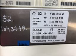 MERCEDES-BENZ 0265109550 ESP control unit MERCEDES-BENZ SL-CLASS (R230) (2001-2012) — thumbnail 3