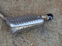 MERCEDES-BENZ A2124910200 Exhaust rear silencer (muffler) MERCEDES-BENZ E-CLASS (W212) (2009-2016) — thumbnail 2