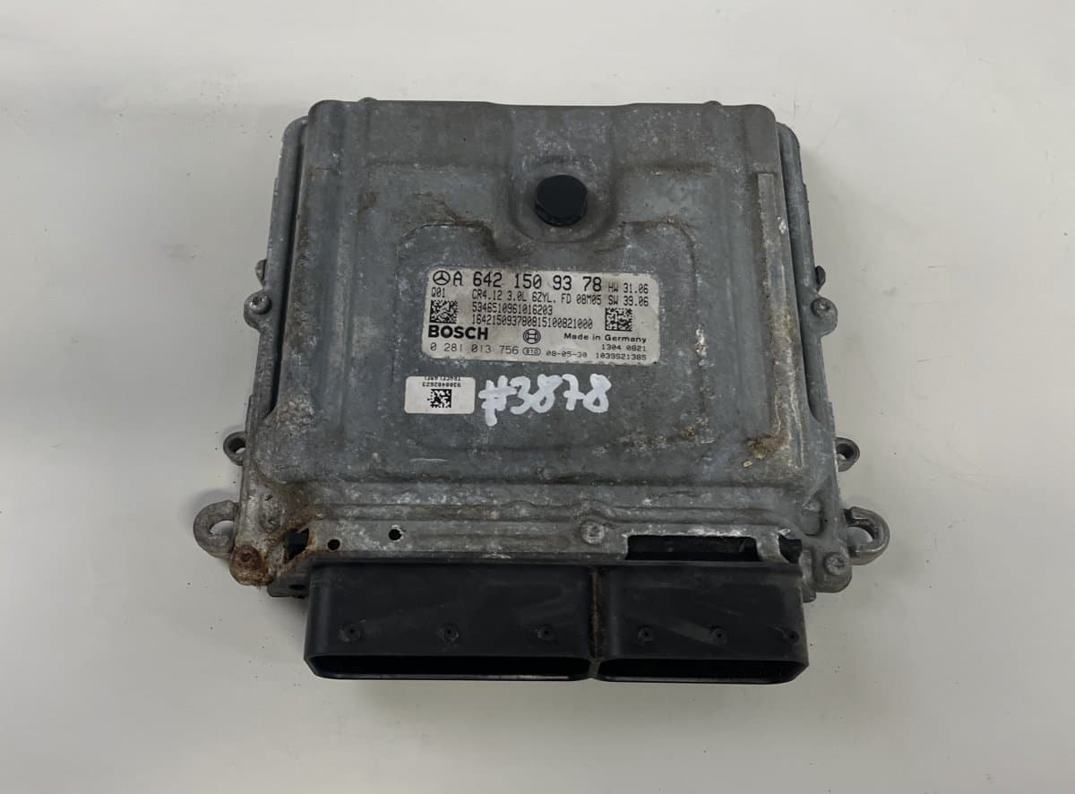 MERCEDES-BENZ A6421509378 0281013756 Engine Control Unit / module (ECU) MERCEDES-BENZ ML-CLASS (W164) (2005-2011)