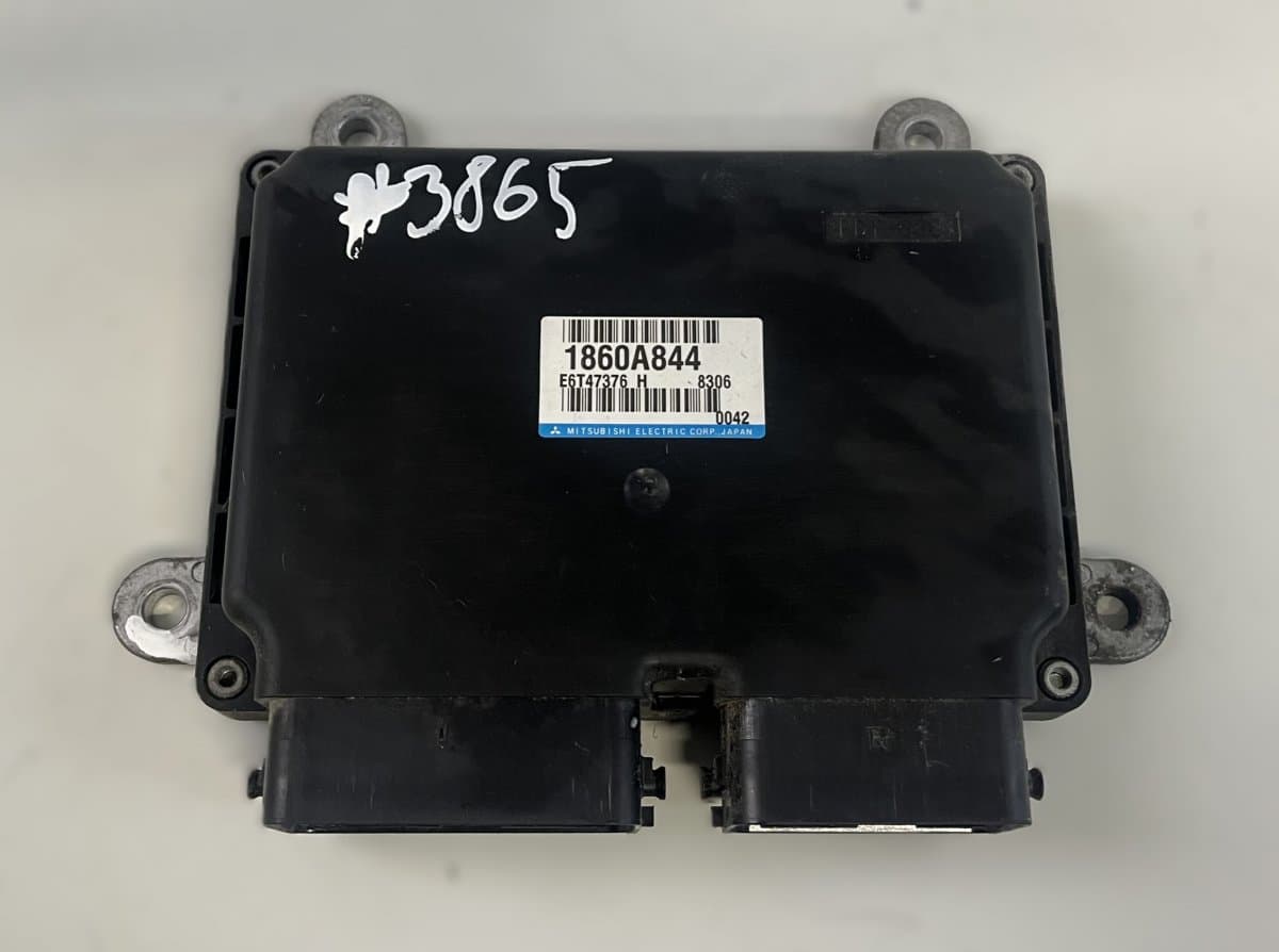 MITSUBISHI 1860A844 E6T47376H Engine Control Unit / module (ECU) MITSUBISHI OUTLANDER II (CW, ZG, ZH) (2006-2012)