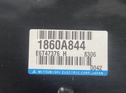 MITSUBISHI 1860A844 E6T47376H Engine Control Unit / module (ECU) MITSUBISHI OUTLANDER II (CW, ZG, ZH) (2006-2012) — thumbnail 3