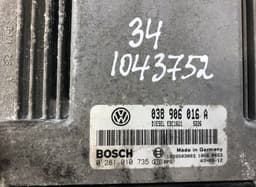 VW 0281010735 Engine Control Unit / module (ECU) VW TRANSPORTER T5 / MULTIVAN (7H, 7E, 7J) (2003-2015) — thumbnail 3
