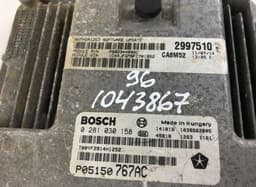JEEP 0281030158 Engine Control Unit / module (ECU) JEEP GRAND CHEROKEE IV (WK, WK2) (2010-2021) — thumbnail 2