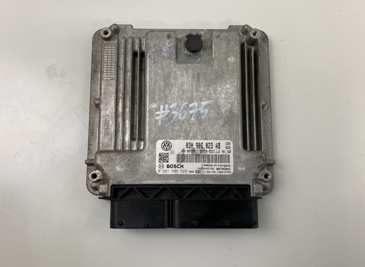 VW 03H906023AB 0261S06529 Engine Control Unit / module (ECU) VW TOUAREG II (7P) (2010-2018)