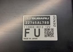 SUBARU 22765AL780 112800-8012 1128008012 Engine Control Unit / module (ECU) SUBARU FORESTER (SK) (2018-2024) — thumbnail 3