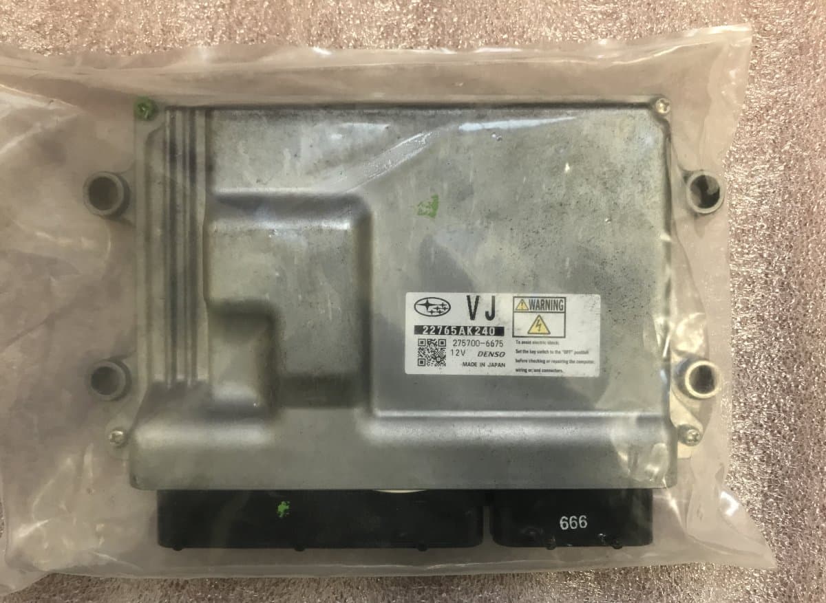 SUBARU 2757006675 275700-6675 Engine Control Unit / module (ECU) SUBARU LEGACY V / Outback (2009-2014)