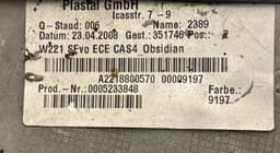 MERCEDES-BENZ A2218800570 Front Bumper MERCEDES-BENZ S-CLASS (W221) (2005-2013) — thumbnail 6