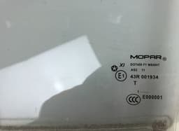 JEEP 68068671AB Door window glass front left JEEP GRAND CHEROKEE IV (WK, WK2) (2010-2021) — thumbnail 2