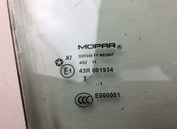 JEEP 68068670AD Door window glass front right JEEP GRAND CHEROKEE IV (WK, WK2) (2010-2021) — thumbnail 3
