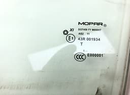 JEEP 68068671AB Door window glass front left JEEP GRAND CHEROKEE IV (WK, WK2) (2010-2021) — thumbnail 2