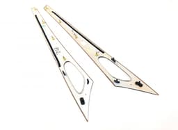 MERCEDES-BENZ A2307200122 A2307200222 Door moulding set MERCEDES-BENZ SL-CLASS (R230) (2001-2012) — thumbnail 3
