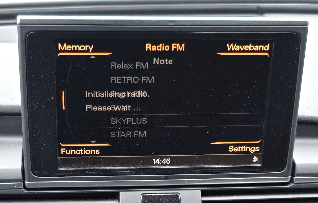 917911110 917911-110 Dash screen AUDI A6 / A6 ALLROAD (C7, 4G) (2010-2018)