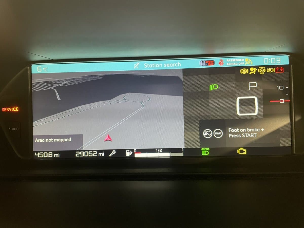 CITROËN A3C0064750000 Dash screen CITROËN C4 SPACETOURER (3D, 3A) (2018-2020)
