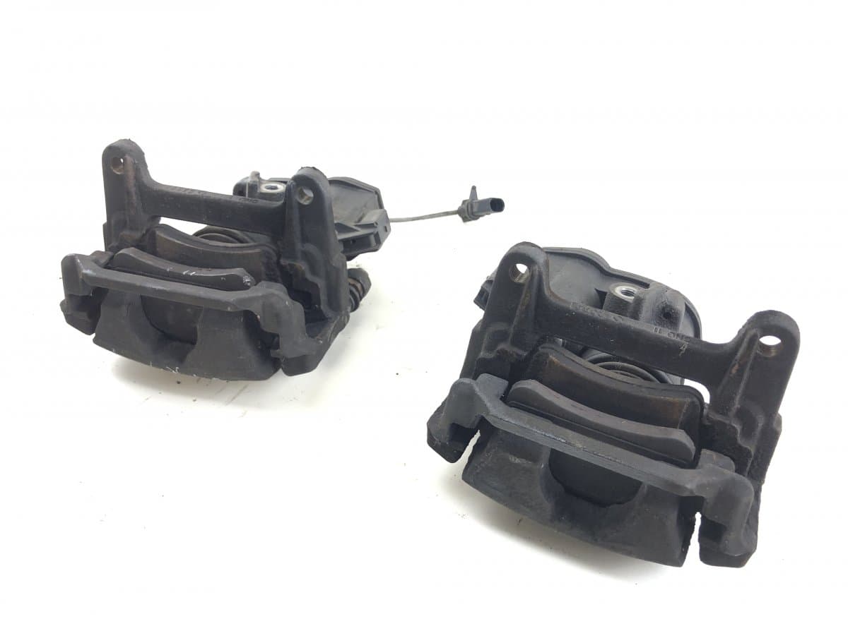 AUDI 8W0615403K 8W0615404K Brake caliper rear set AUDI A6 (C8, 4A2, 4AH, 4A5) (2018-)