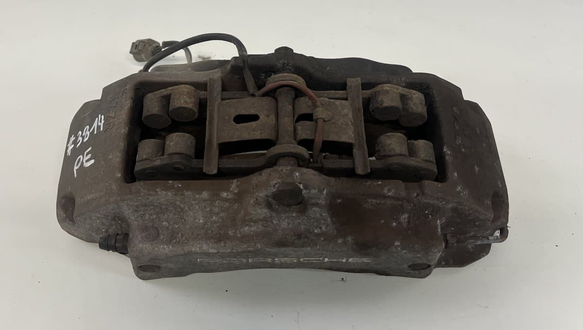 PORSCHE 95535142233 Brake caliper Front right PORSCHE CAYENNE I (2002-2010)